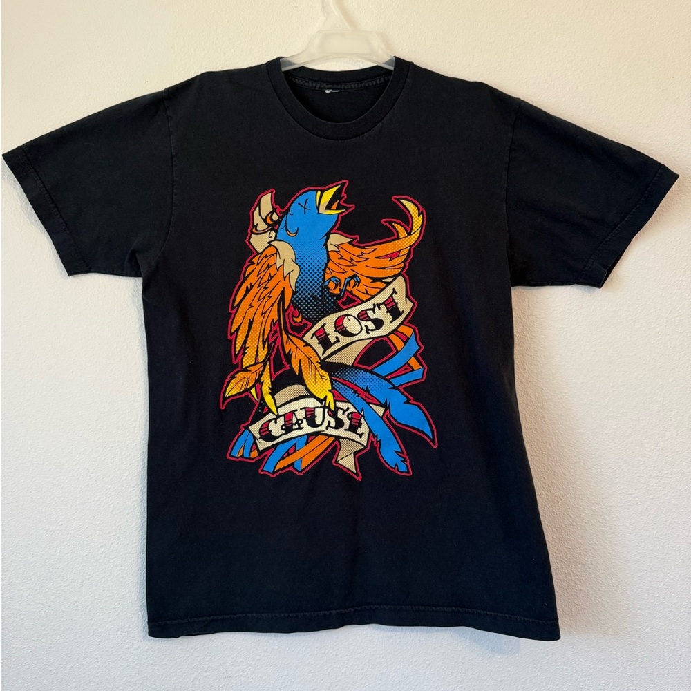 Woot Lost Cause y2k Unalive Bird Sailor Tattoo Emo Small/Medium men's